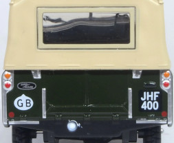 1:43 Land Rover Series II SWB Canvas Bronze Green