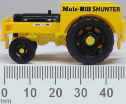 1:76 Fordson Tractor Rail Shunter (Yellow/Black)