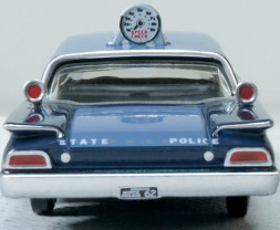 1:87 Ford Fairlane Sedan 1960 Massachusetts State Police Radar Car