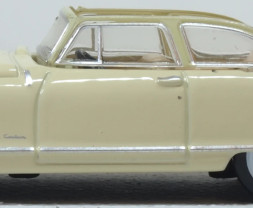 1:87 Nash Rambler Custom Landau Convertible Open 1950 Champagne Ivory