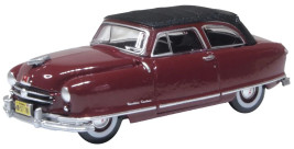 1:87 Nash Rambler Custom Landau kabrió, zárt kivitel, 1950 Sunset Maroon