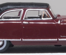 1:87 Nash Rambler Custom Landau kabrió, zárt kivitel, 1950 Sunset Maroon