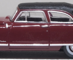 1:87 Nash Rambler Custom Landau kabrió, zárt kivitel, 1950 Sunset Maroon