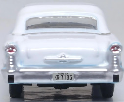 1:87 Oldsmobile 88 Convertible 1957 Roof Up Banff Blue / Alcan White