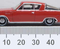 1:87 Plymouth Barracuda 1965 Medium Red