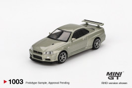1:64 Nissan Skyline GT-R (R34) V-Spec II Nür Millenium Jade