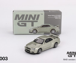 1:64 Nissan Skyline GT-R (R34) V-Spec II Nür Millenium Jade
