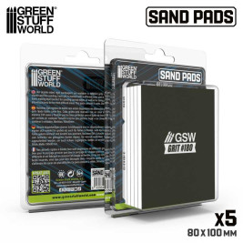 Fix csiszolólap 100x80 mm, szemcseméret 180 (5 db)