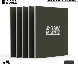 Fix csiszolólap 100x80 mm, 400-as szemcseméret (5 db)