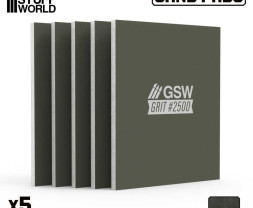 Fix csiszolólap 100x80 mm, szemcseméret 2500 (5 db)