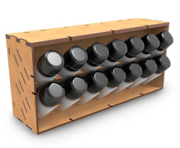 Modular Paint Rack – moduláris rendszerező Compact 30ml GSW palackokhoz (függőleges)