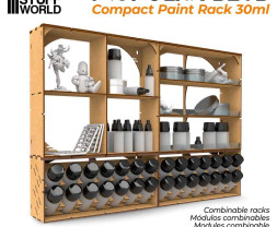 Modular Paint Rack – moduláris rendszerező Compact 30ml GSW palackokhoz (függőleges)