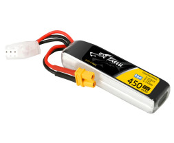 Gens Ace LiPo Tattu Serie - 2S 450mAh 7,6V 2S1P HV (95C) XT30 Plug