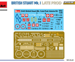 1:35 Stuart Mk.I Late Production w/ Interior Kit