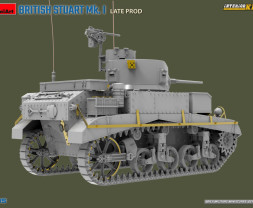 1:35 Stuart Mk.I Late Production w/ Interior Kit