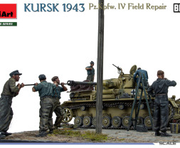 1:35 KURSK 1943. Pz.Kpfw. IV Field Repair. BIG SET