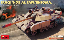 1:35 Iraqi T-55 AL FAW/Enigma, Polish Made Base