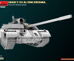 1:35 Iraqi T-55 AL FAW/Enigma, Polish Made Base