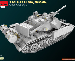 1:35 Iraqi T-55 AL FAW/Enigma, Polish Made Base