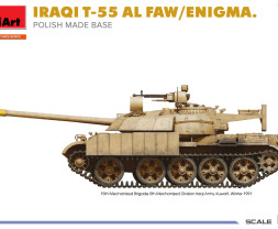 1:35 Iraqi T-55 AL FAW/Enigma, Polish Made Base