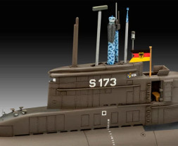 1:144 Wilhelm Bauer, Type 206A, Class 2, 70 Years Bundeswehr