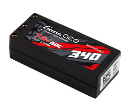 Gens ace LiPo - 2S 340mAh 7,6V High Voltage 2S1P (60C)