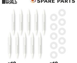 Green Stuff World Refillable Marker Tips, Size #2 (10 pcs)