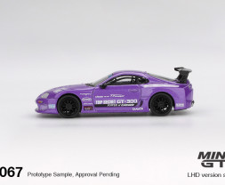 1:64 Toyota Supra (A80) Top Secret GT-300 Top Secret Purple