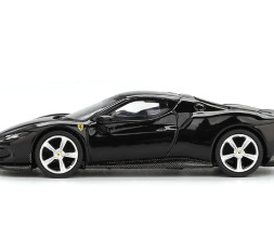 1:64 Ferrari 296 GTB Nero Daytona 2024