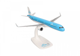1:200 Airbus A321-252NX, KLM Royal Dutch Airlines, 2018s Colors (Snap-Fit)