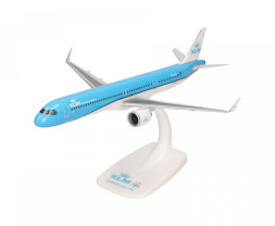 1:200 Airbus A321-252NX, KLM Royal Dutch Airlines, 2018s Colors (Snap-Fit)