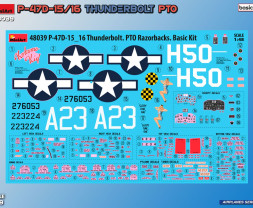 1:48 Republic P-47D-15/16 Thunderbolt PTO (Basic kit)