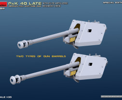 1:35 German 7.5cm PaK 40 Late w/ Elite Artillerie Regiment Crew (Special Edition)