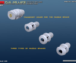 1:35 German 7.5cm PaK 40 Late w/ Elite Artillerie Regiment Crew (Special Edition)