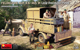 1:35 Feldküche Auf 3,6-36S 3t LKW PmQ600-Type