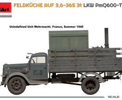 1:35 Feldküche Auf 3,6-36S 3t LKW PmQ600-Type