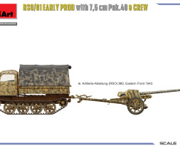 1:35 RSO/01 Early Production with 7.5cm PaK 40 & Crew