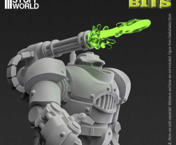 3D Printed Set Toxic Streams – 3D nyomtatott mérgező patakok (24 db)