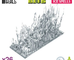 3D Printed Set Ice Spells – 3D nyomtatott jégeffektek (26 db)