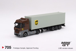 1:64 Mercedes-Benz Actros w/ 40' Container ″UPS Europe″