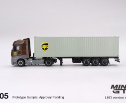 1:64 Mercedes-Benz Actros w/ 40' Container ″UPS Europe″