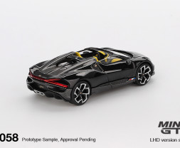 1:64 Bugatti W16 Mistral Black