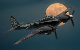 1:72 Messerschmitt Me 410 A-1, U5+FE, Lt. Rudolf Abrahamczik