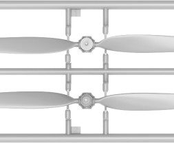1:48 Republic Thunderbolt Mk.I, Royal Air Force (basic kit)