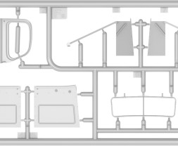 1:35 Chevrolet G7117 teherautó vízszállító utánfutóval