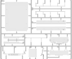 1:35 Chevrolet G7117 teherautó vízszállító utánfutóval