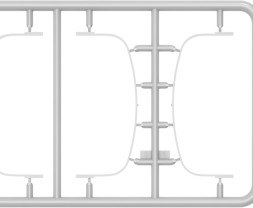 1:35 Chevrolet G7117 teherautó vízszállító utánfutóval