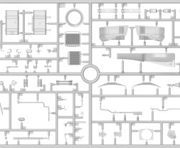 1:35 Chevrolet G7117 teherautó vízszállító utánfutóval