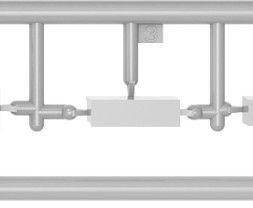 1:35 Chevrolet G7117 teherautó vízszállító utánfutóval