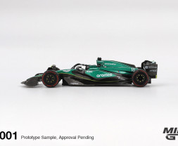 1:64 Aston Martin AMR24 No.18 Lance Stroll 2024 F1 Bahrain